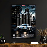 Bugatti Chiron - Urban Hypercar Poster